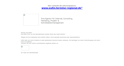Desktop Screenshot of eutin.termine-regional.de