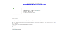 Desktop Screenshot of extern.termine-regional.de