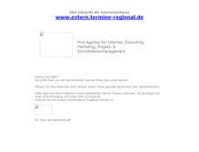 Tablet Screenshot of extern.termine-regional.de