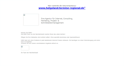 Desktop Screenshot of helgoland.termine-regional.de