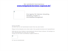Tablet Screenshot of helgoland.termine-regional.de